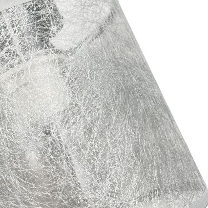 Lustre com corrente ROSA 3xE27/60W/230V preto/cinzento