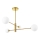 Lustre com haste DORADO 4xG9/40W/230V dourado