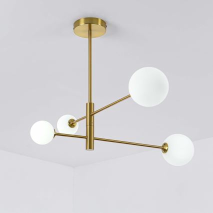 Lustre com haste DORADO 4xG9/40W/230V dourado