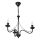 Lustre de corrente ANTON 3xE14/15W/230V preto