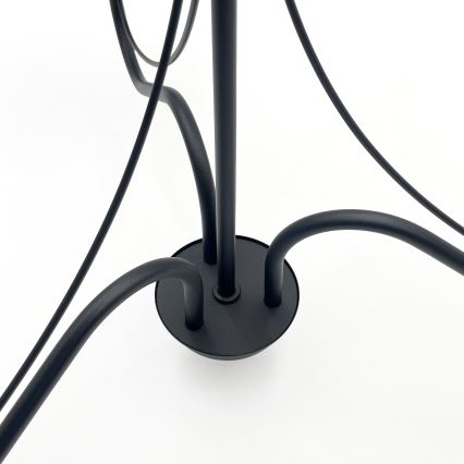 Lustre de corrente ANTON 3xE14/15W/230V preto