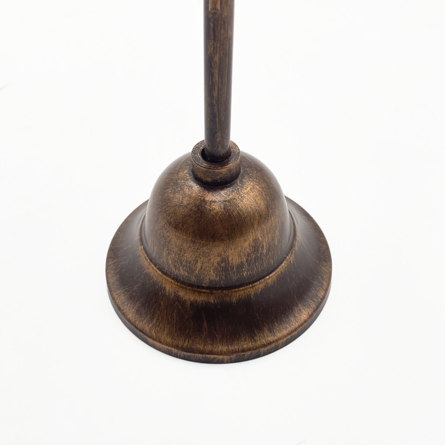 Lustre de corrente ANTON 6xE14/60W/230V, acabamento em bronze