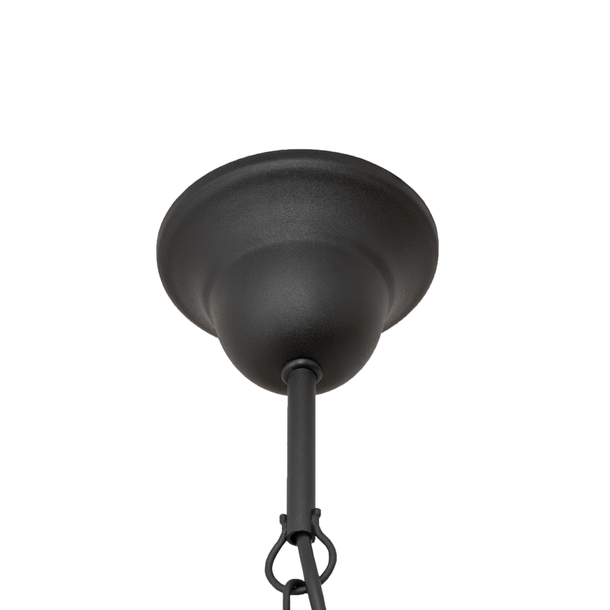 Lustre de corrente MALBO 8xE14/10W/230V preto