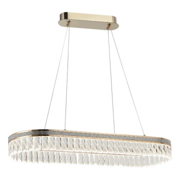 Lustre de cristal LED dimerizável suspenso por cabo THALIA LED/50W/230V 3000-6000K + comando remoto