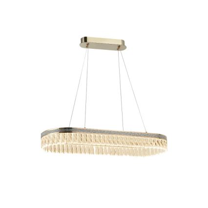 Lustre de cristal LED dimerizável suspenso por cabo THALIA LED/50W/230V 3000-6000K + comando remoto