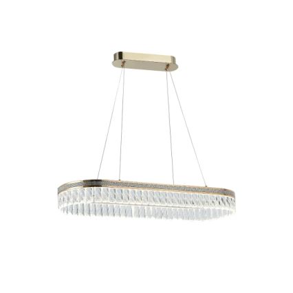 Lustre de cristal LED dimerizável suspenso por cabo THALIA LED/50W/230V 3000-6000K + comando remoto