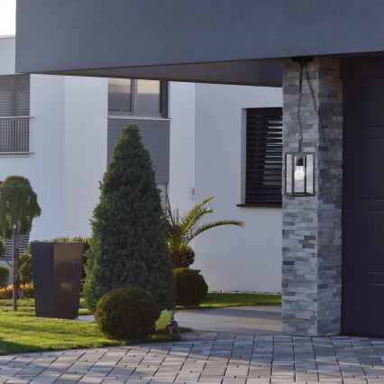 Lustre de exterior MALMO 1xE27/15W/230V preto antigo IP44