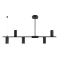 Lustre de haste URANOS 5xGU10/10W/230V preto