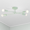 Lustre de sobrepor CAMBRIDGE 4xE27/15W/230V verde