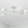 Lustre de sobrepor CAMBRIDGE 4xE27/15W/230V verde