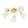 Lustre de sobrepor CLARA 5xE27/15W/230V dourado