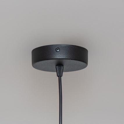 Lustre de suspensão em cabo GAMBIT 1xGU10/10W/230V preto