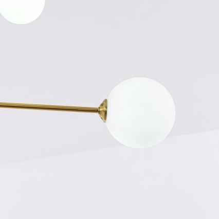 Lustre de tecto em haste DORADO 6xG9/40W/230V dourado