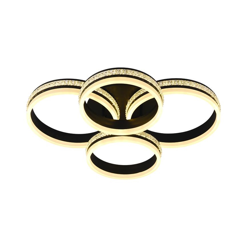 Lustre de tecto LED dimerizável aplicado 150W/230V 3000-6500K + controlo remoto