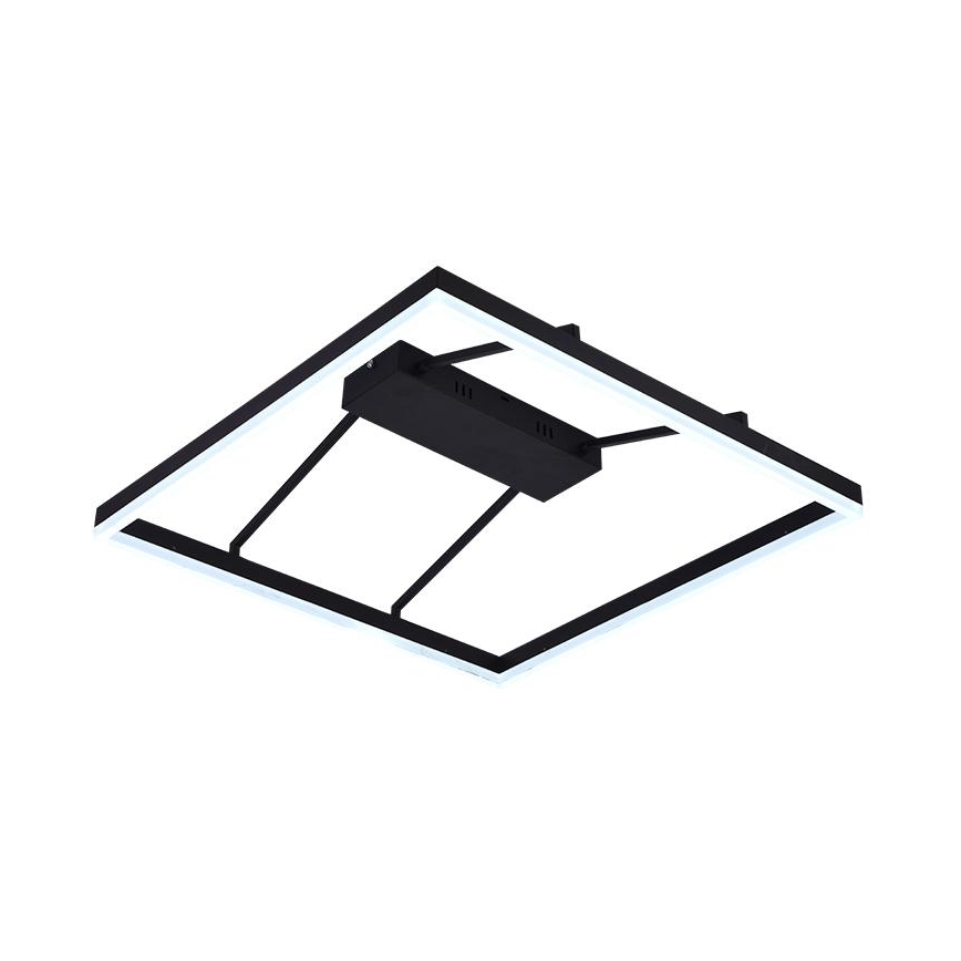 Lustre de tecto LED dimerizável de montagem à superfície, 55W/230V, 3000-6500K, com comando remoto