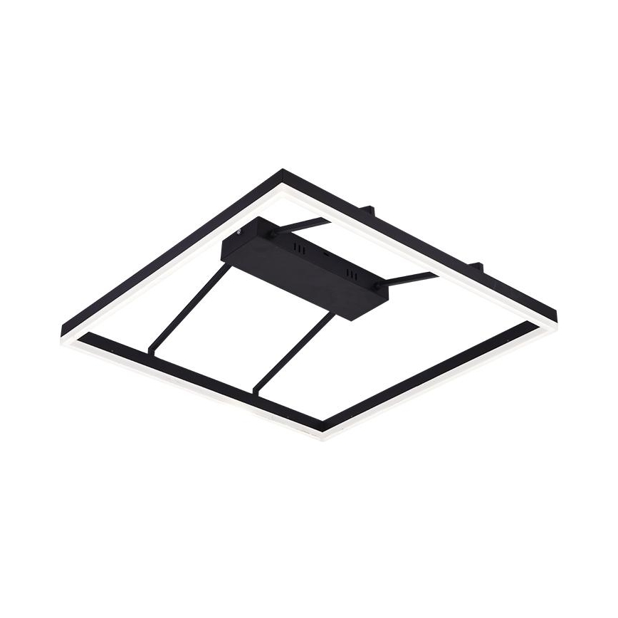 Lustre de tecto LED dimerizável de montagem à superfície, 55W/230V, 3000-6500K, com comando remoto