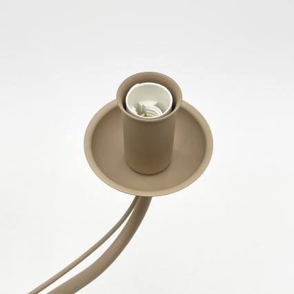 Lustre de teto com corrente ANTON 3xE14/60W/230V, bege