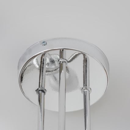 Lustre de teto de sobrepor OXFORD 3xE27/15W/230V cromado brilhante