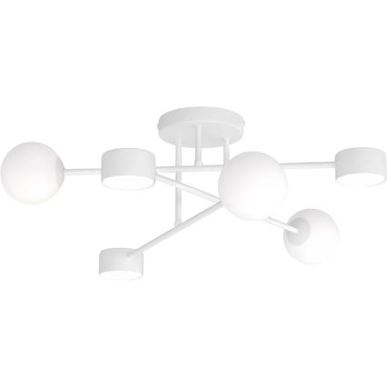 Lustre de teto de superfície HOLON 3xG9/8W/230V + 3xGX53/12W branco