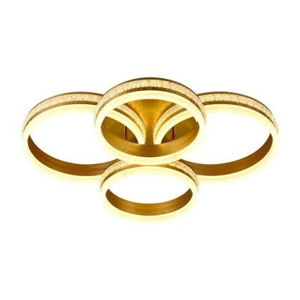 Lustre de teto LED dimerizável, de montagem superficial, LED/150W/230V 3000-6500K + comando remoto