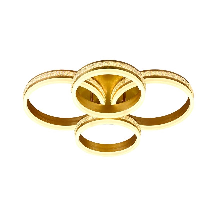 Lustre de teto LED dimerizável, de montagem superficial, LED/150W/230V 3000-6500K + comando remoto