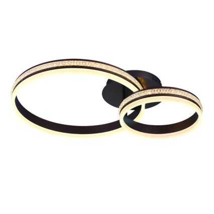 Lustre de teto LED dimerizável de sobrepor LED/110W/230V 3000-6500K + controlo remoto