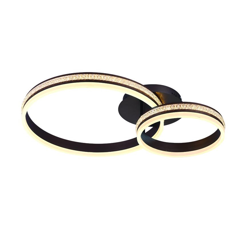 Lustre de teto LED dimerizável de sobrepor LED/110W/230V 3000-6500K + controlo remoto