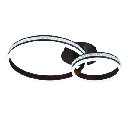 Lustre de teto LED dimerizável de sobrepor LED/110W/230V 3000-6500K + controlo remoto