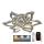 Lustre de teto LED dimmerizável LED/180W/230V 3000-6500K com controlo remoto