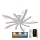 Lustre de teto LED dimmerizável LED/55W/230V 3000-6500K com controlo remoto