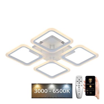Lustre de teto LED dimmerizável LED/70W/230V 3000-6500K + controlo remoto