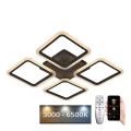 Lustre de teto LED dimmerizável LED/70W/230V 3000-6500K + controlo remoto