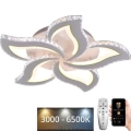 Lustre de teto LED regulável LED/100W/230V 3000-6500K + controlo remoto