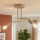 Lustre de teto sobreposto CHARLIE 2xE27/15W/230V bege