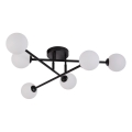 Lustre de teto sobreposto DORADO 6xG9/28W/230V preto