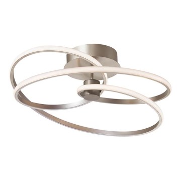 Lustre de teto sobreposto LED CORT LED/40W/230V prateado
