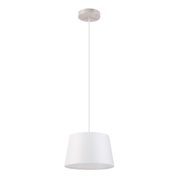 Lustre em cabo AIDA 1xE27/60W/230V Ø 25 cm carvalho/branco