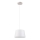 Lustre em cabo AIDA 1xE27/60W/230V Ø 25 cm carvalho/branco