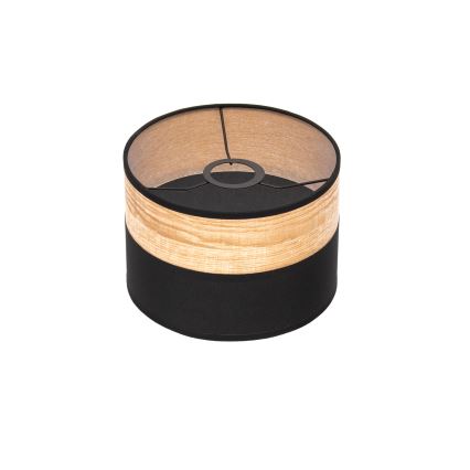 Lustre em cabo ALBA 3xE27/15W/230V preto/castanho
