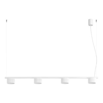 Lustre em cabo AURA 4xGX53/10W/230V branco