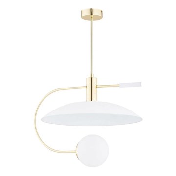 Lustre em cabo BAONI 1xE14/10W/230V dourado
