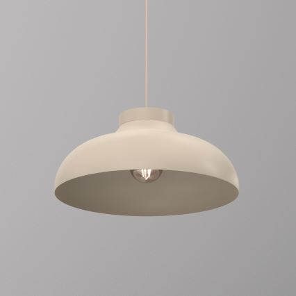 Lustre em cabo BASCA 1xE27/15W/230V bege