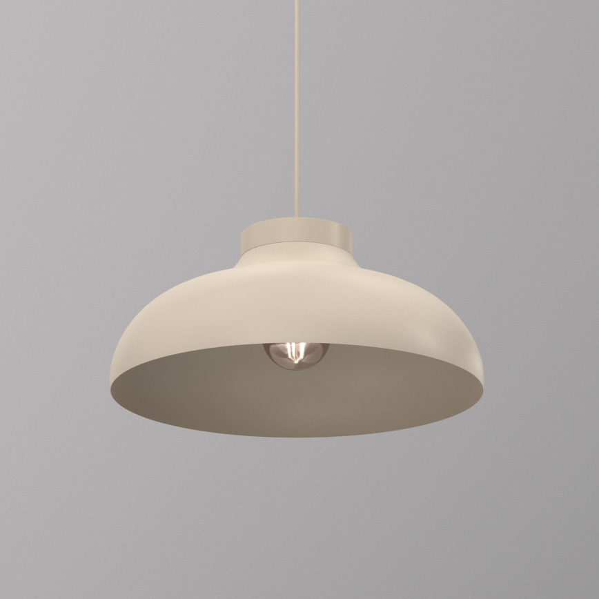 Lustre em cabo BASCA 1xE27/15W/230V bege