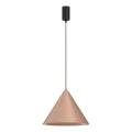 Lustre em cabo CAPITAL 1xGX53/15W/230V Ø 32 cm ouro rosé