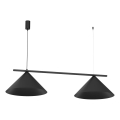Lustre em cabo CAPITAL 2xGX53/15W/230V preto
