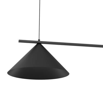 Lustre em cabo CAPITAL 2xGX53/15W/230V preto