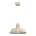Lustre em cabo CLASS 1xE27/15W/230V bege