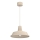 Lustre em cabo CLASS 1xE27/15W/230V bege