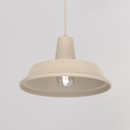 Lustre em cabo CLASS 1xE27/15W/230V bege