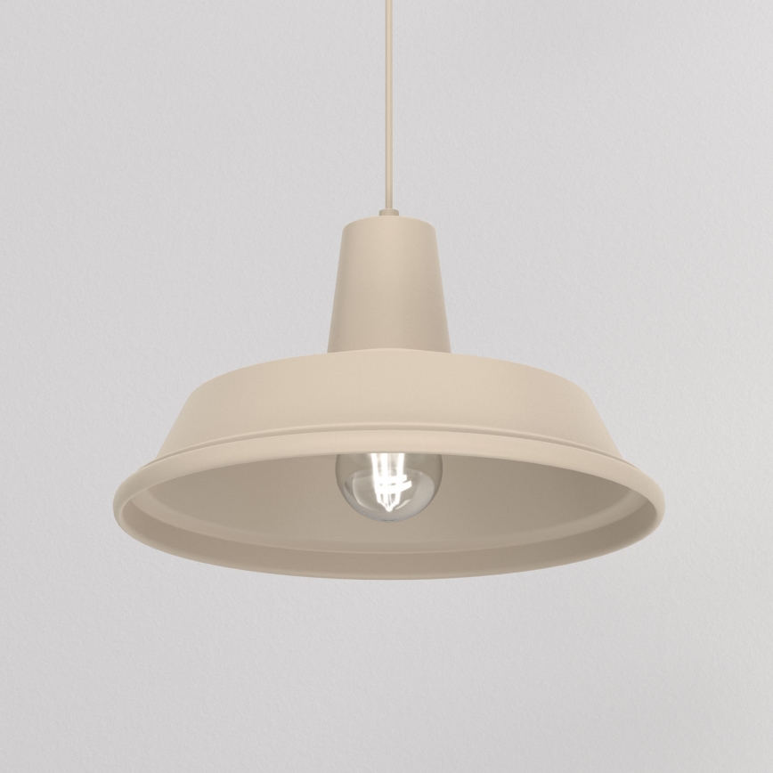 Lustre em cabo CLASS 1xE27/15W/230V bege